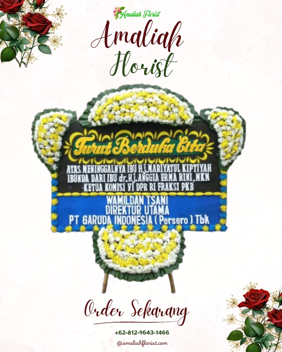 Papan Bunga Duka Bubulan